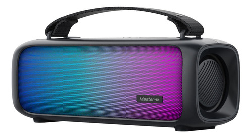 Parlante Portátil Master-g Mggboom Bluetooth Color Negro