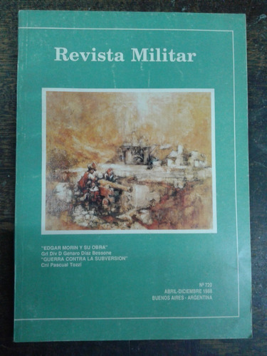 Revista Militar Nº 720 * Abril 1988 * Malvinas * 