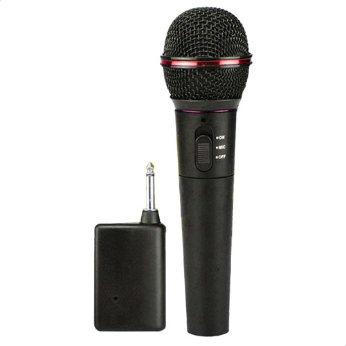 Imagen 1 de 10 de Micrófono Inalámbrico Profesional Karaoke Dinámico