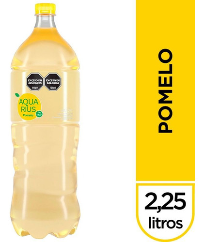 Agua Saborizada Aquarius Pomelo 2,25 Lt