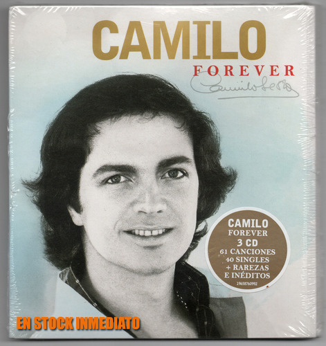 Camilo Sesto Forever *** Ed 3 Cds Import Europa Nuev Sellado
