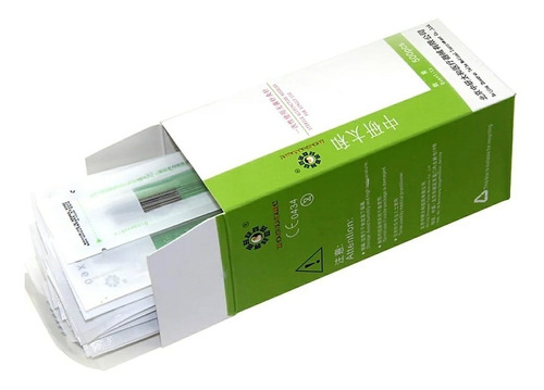 Agujas De Acupuntura 100 Unidades 0.25x40 Con Cánula Oferta!