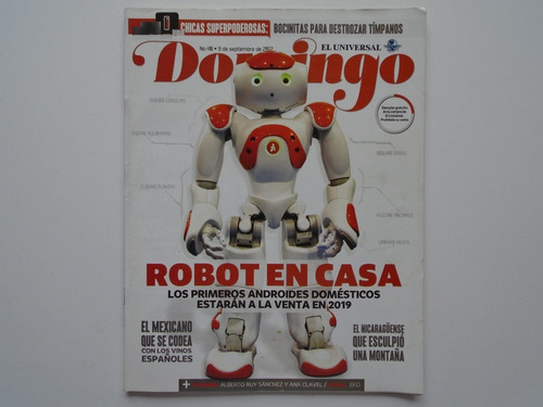 Robot En Casa Revista Domingo No.40 El Universal 