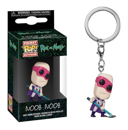 Imagen 1 de 1 de Pop! Keychain: Rick & Morty - Noob Noob (35928)
