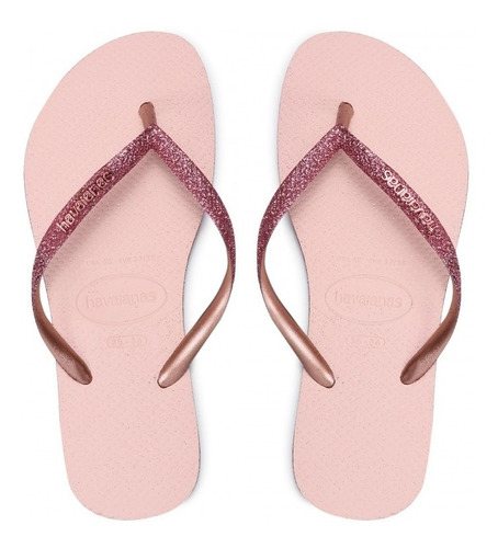 Ojotas Havaianas Originales Sparkle Mujer | Rosa Ballet