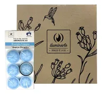 Comprar Velas De Noche Colgables Aromaticas X 6 Unidades Iluminarte Celeste Aromaticas Energia Limpia