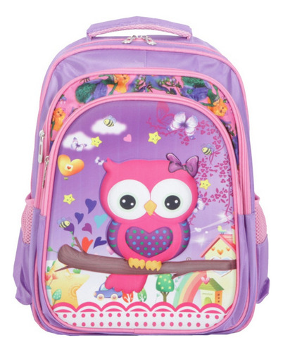 Mochila Infantil Con Diseño De Buho