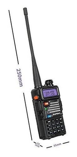 Uv 5rx3 Tri Band Radio Vhf 1.25m Uhf Amateur Handheld Ham Kh