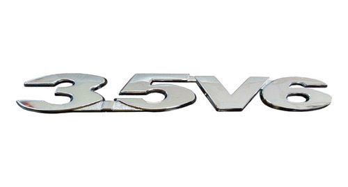Emblema 3.5 V6 De Dmax Cromado Lateral ( Adhesivo 3m)