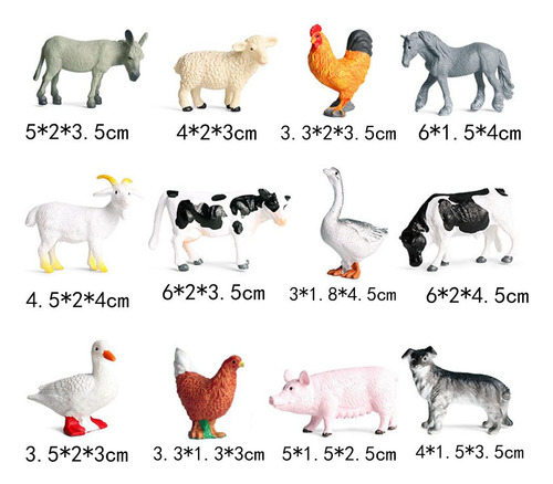 De 12 Juguetes Para Animales, Educativo, De Animales De