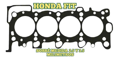 Empacadura Honda Fit Sobre Medida 2.5 Y 3.5 Milimetros