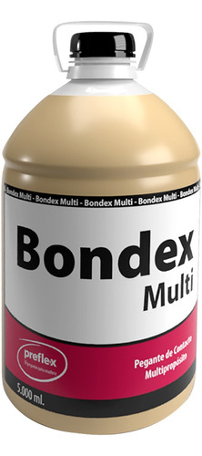 Cemento De Contacto / Pega Amarilla Bondex Multi Preflex 5 L