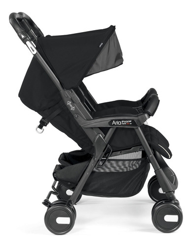 Imagem 3 de 4 de Carrinho Aria Shopper Twin - Class Black - Peg-pérego