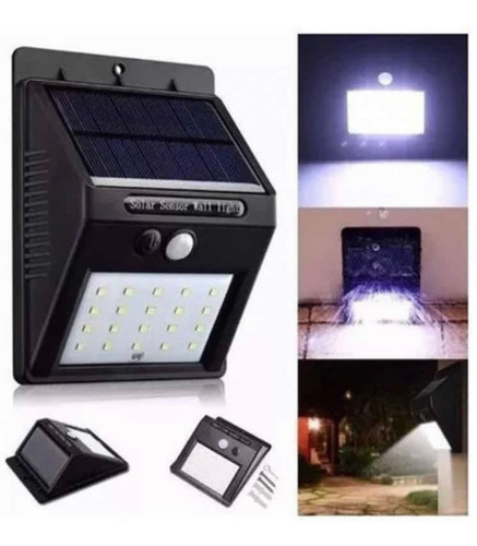 Foco Led Solar - Pack 5 Unidades - Con Sensor Movimiento