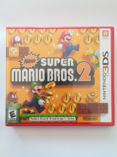 New Super Mario Bros 2 Nintendo 3ds 100% Nuevo Y Original 