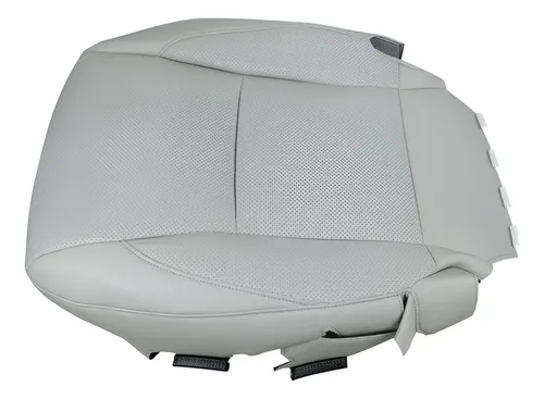 Funda De Asiento De Cuero Microfibra Perforado En Gris Claro Para Lexus ES350 2007-2012 – Juego Superior E Inferior Para Conductor