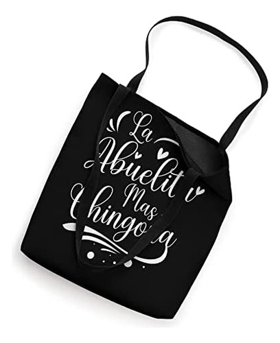 La Abuelita Mas Chingona Abuela Española Con Corazones Bolsa