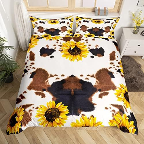 Juego De Cama Con Estampado De Vaca Para Niños Y Niñas, Fund