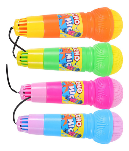 4 Micrófonos Echo Para Niños Echo Mic Lightweight Music