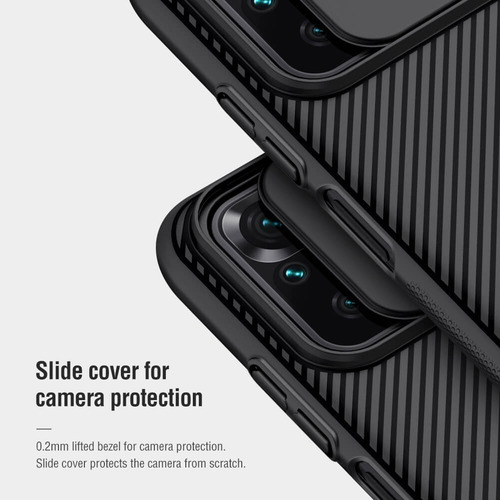 Imagen 3 de 5 de Case Nillkin Camshield Funda Carcasa Xiaomi Redmi Note 10s