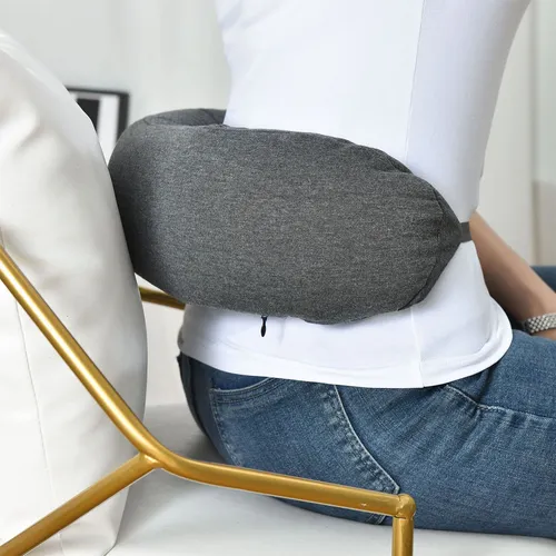 Almohada De Viaje Con Capucha, Cuello Con Capucha, Cuello Er
