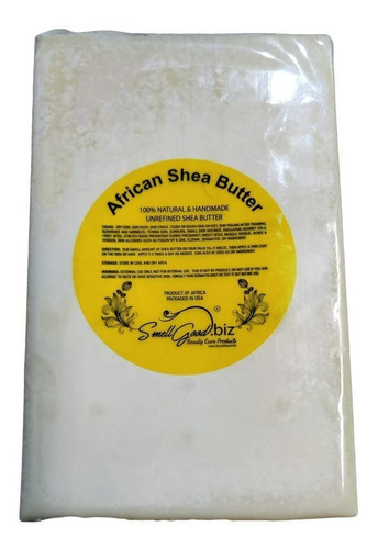 Purest Ivory Unrefined African Raw Real Shea Butter 5lbs
