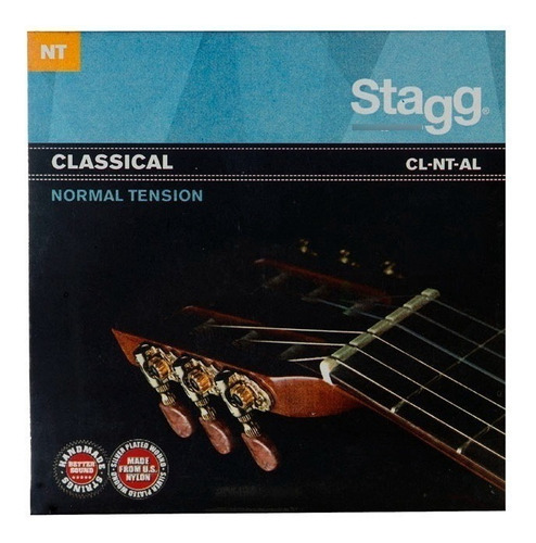 Encordado Guitarra Criolla Clasica Cuerdas Stagg Clntal