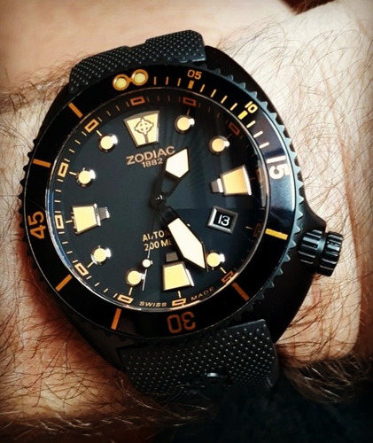 Relógio Zodiac Oceanaire 200m - Diver - Swiss Made - Lindo