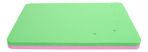 Almohadilla De Esponja Fondant Pastel Rectangular 5 Agujeros