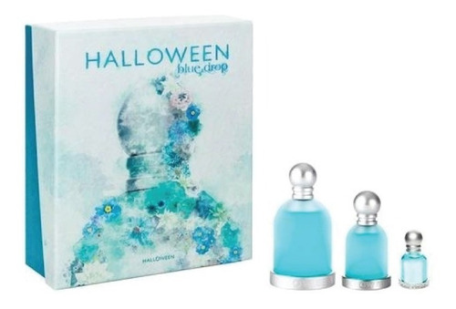 Estuche Perfume Halloween Blue Drop 3 P - mL a $666