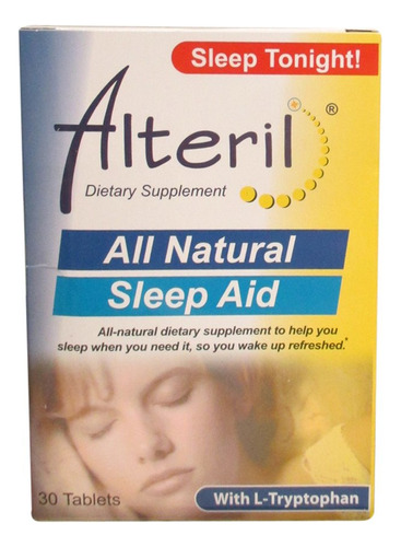 Biotab Nutraceuticos Alteril Sleep Aid Con L-triptofano, Tab