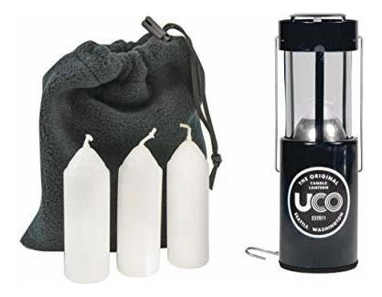 Uco Original Candle Lantern Value Pack Con 4 Velas Y Bolsa D