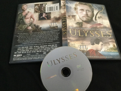 Ulysses Kirk Douglas  Dvd 