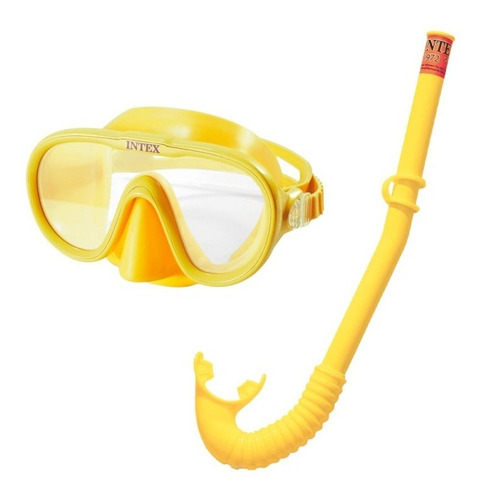 Kit De Snorkel, Mascara Para Niños Intex