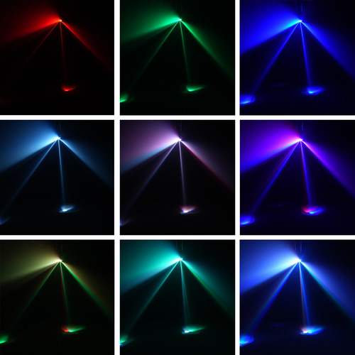 Luz Led De Fiesta 3 En 1 Con Láser Y Efecto Estroboscópico