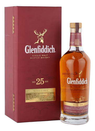 Whisky Glenfiddich 25 Años