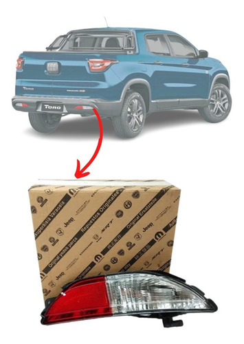 Lanterna Luz De Ré Lado Direito Fiat Toro 2016-2020 Original