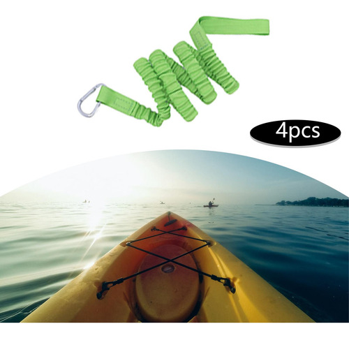 Kayak Paddle Lanyard Rod Leash Estirable En Espiral Buena