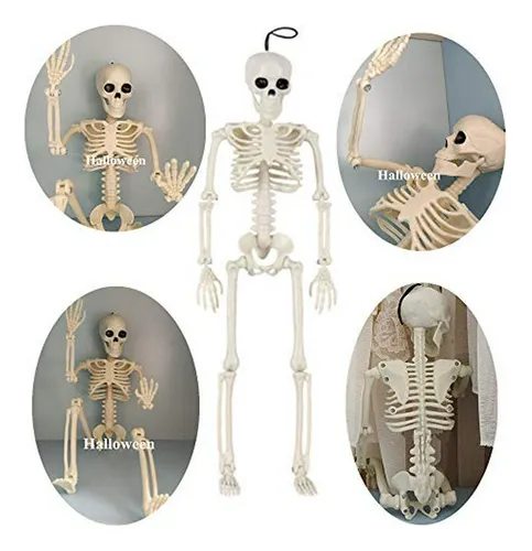 Esqueleto Posable Para Decoración De Casa Embrujada - 16
