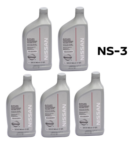 5 Lt Aceite Nissan Transmisión Cvt Rogue 2008-2013