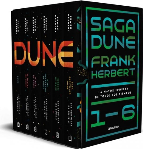 Saga Dune 1 - 6 - Frank Herbert - Debolsillo