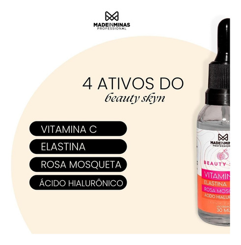 Kit 2 Sérum Facial 4 Em 1 Com Ácido Hialurônico E Vitamina C Momento De Aplicação Dia/noite Tipo De Pele Todo Tipo De Pele