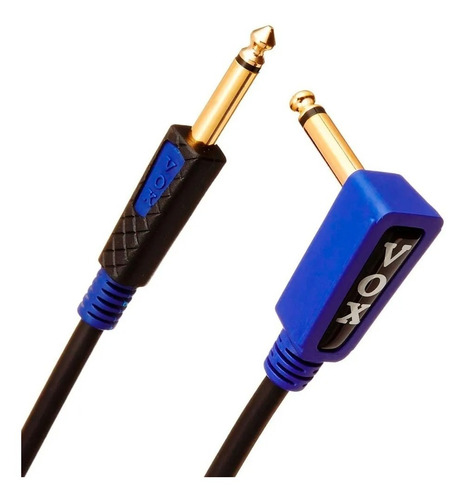 Cabo Vox Vgs30 3m P/ Guitarra / Baixo C/ Plug Banhado A Ouro