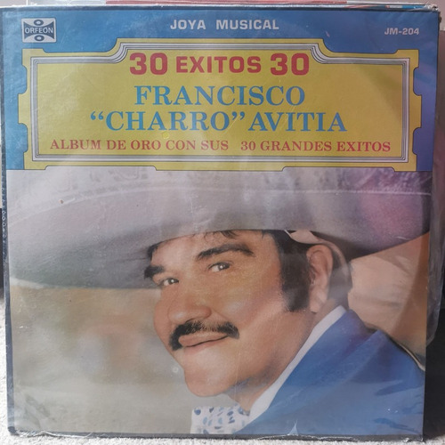 Disco Lp: Francisco Charro Avitia- 2 Lps Cerrados, Exitos