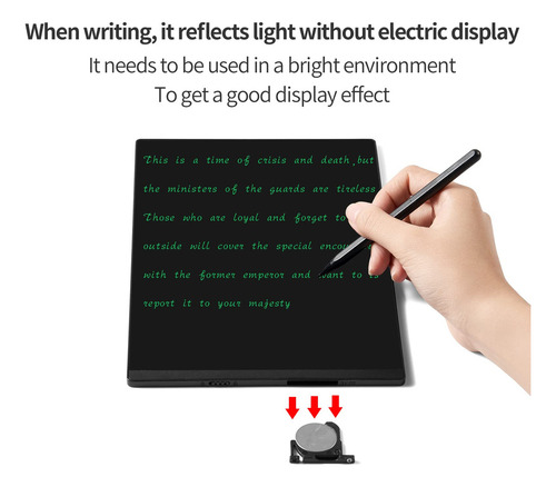 Eb Tableta De Escritura Lcd Amoretti Sonnet Con Doble