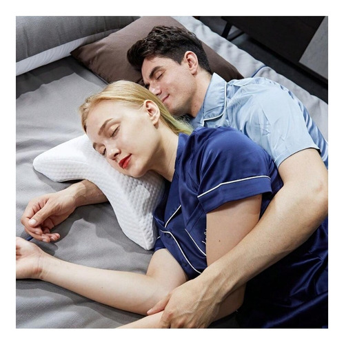 La Almohada Couple Proporciona Comodidad Y Apoyo Con Memoria