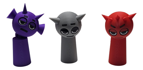 Pack Incredibox Sprunki Game Beatboxers Durple Gray Raddy