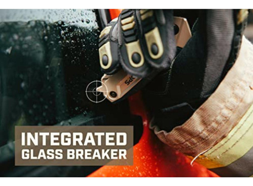 Spec Ops Tools Folding Utility Knife With Fixed Blade,