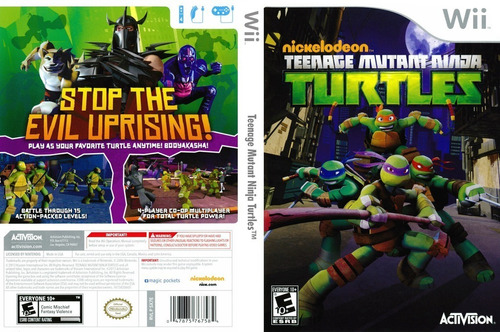 Juegos Nintendo Wii Originales - Tortugas Ninjas