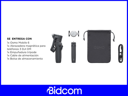 Imagen 8 de 10 de Estabilizador Dji Osmo Mobile 6 Trípode Fotos Y Videos Usb C